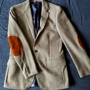 J. Crew Elbow Patch Sport Coat 38
